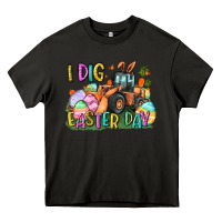 Asphalt I dig Easter Day Heavy Core Tee - CowGirlArtShop