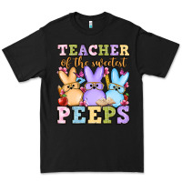 Black Easter Day Teacher of the sweetest peeps Premium Tee - OliviaCreatesArt