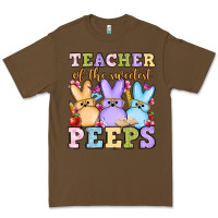 Cacao Easter Day Teacher of the sweetest peeps Premium Tee - OliviaCreatesArt