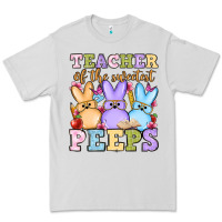 Dove Grey Easter Day Teacher of the sweetest peeps Premium Tee - OliviaCreatesArt