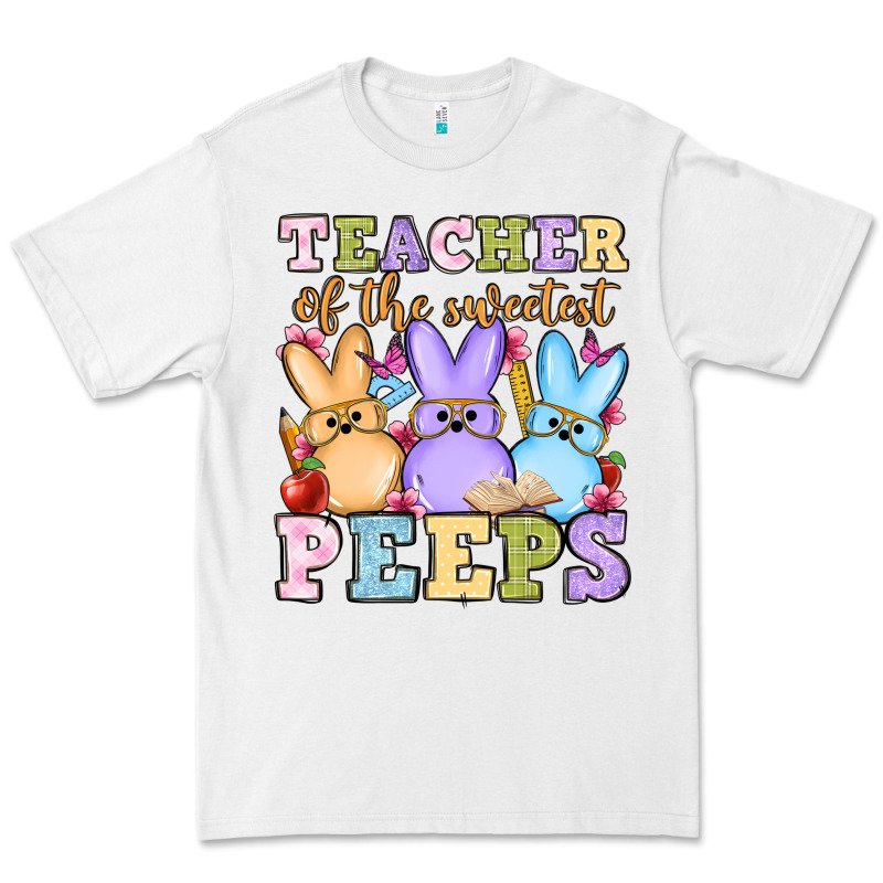 Easter Day Teacher Of The Sweetest Peeps Premium Tee by OliviaCreatesArt | Teevron