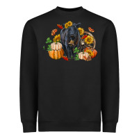 Black Fall black angus Heavyweight Sweatshirt - RanaPortraitStore