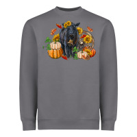 Storm Fall black angus Heavyweight Sweatshirt - RanaPortraitStore