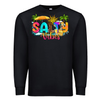 Black salty vibes Premium Sweatshirt - RanaPortraitStore