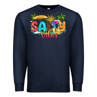 Navy salty vibes Premium Sweatshirt - RanaPortraitStore