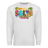 Oatmeal Heather salty vibes Premium Sweatshirt - RanaPortraitStore