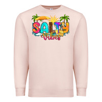 Pale Pink salty vibes Premium Sweatshirt - RanaPortraitStore