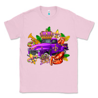 Bubblegum Pink mardi gras truck olivia Classic Tee - OliviaCreatesArt