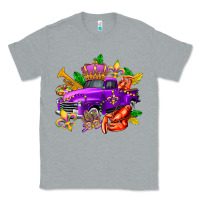 Heather Grey mardi gras truck olivia Classic Tee - OliviaCreatesArt