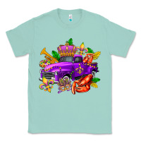 Seafoam mardi gras truck olivia Classic Tee - OliviaCreatesArt