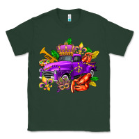 Sports Green mardi gras truck olivia Classic Tee - OliviaCreatesArt