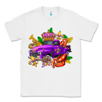 White mardi gras truck olivia Classic Tee - OliviaCreatesArt
