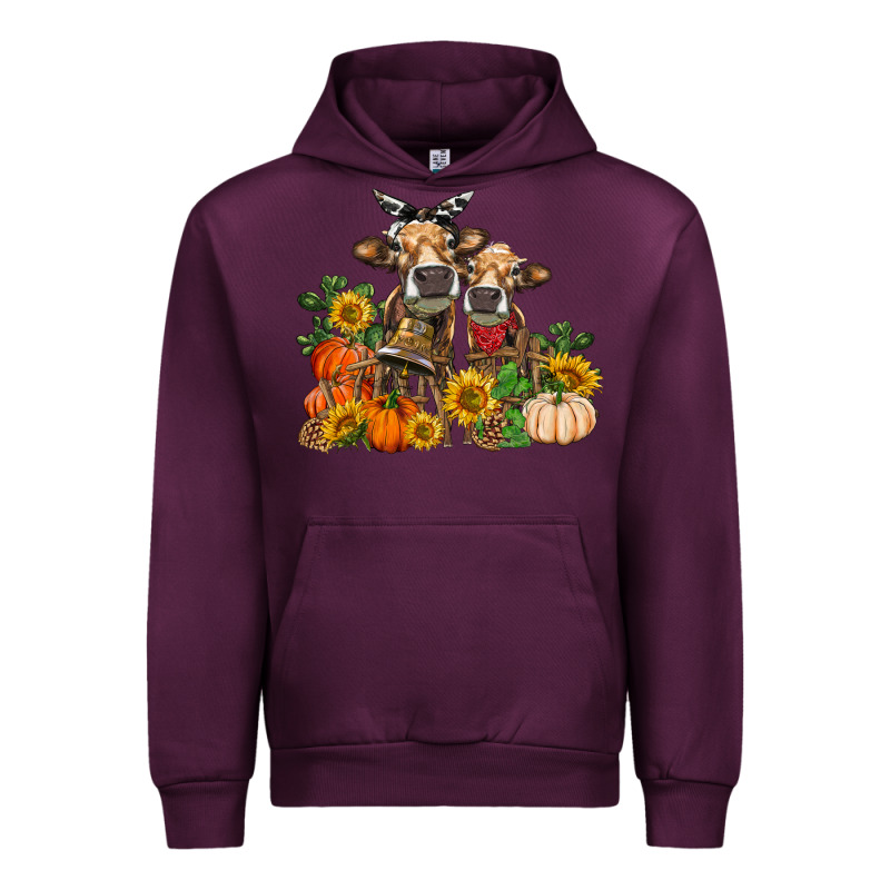 Fall Heifer Cows Urban Hoodie by RanaPortraitStore | Teevron