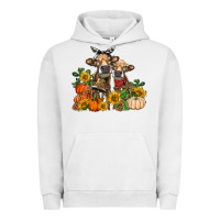 Pigment Lunar Rock Fall heifer cows Urban Hoodie - RanaPortraitStore