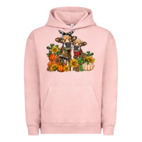 Pigment Salmon Fall heifer cows Urban Hoodie - RanaPortraitStore