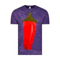 Cloud Purple Chilli Pepper Fa Element Vintage Tee - FaDigitalArtStudio