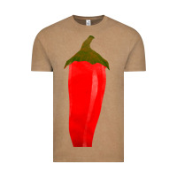 Vintage Coffee Chilli Pepper Fa Element Vintage Tee - FaDigitalArtStudio