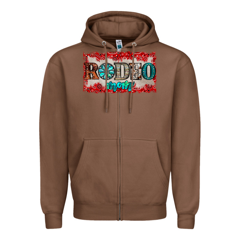 Rodeo Mom Zipper Hoodie by JahusDesignShop | Teevron