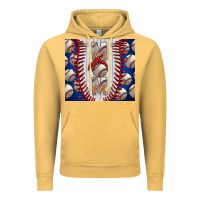 Vintage Mustard Baseball Mom Vintage Hoodie - CowhideDigitalArt