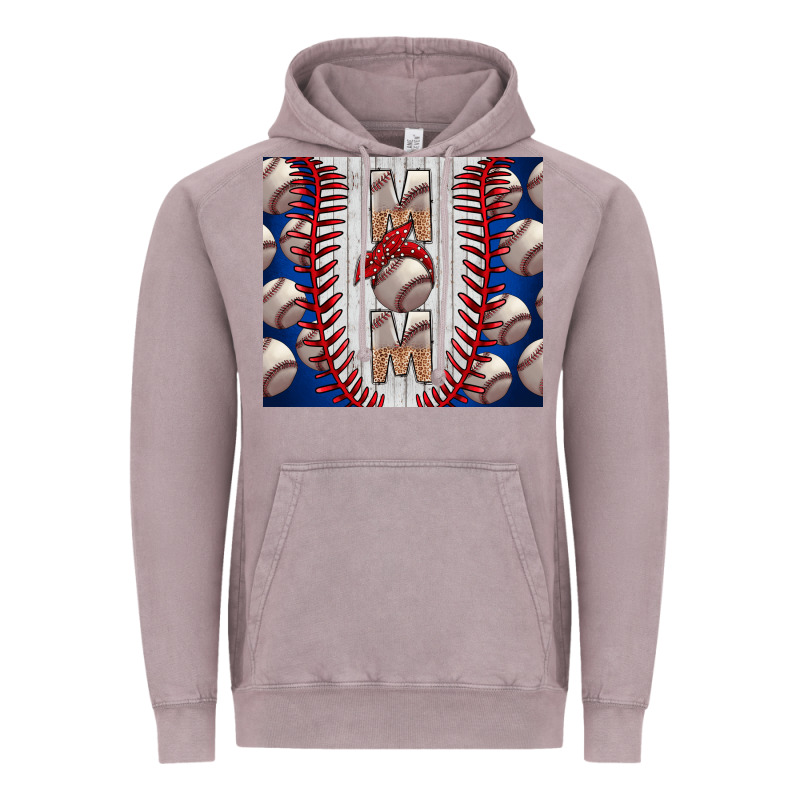 Baseball Mom Vintage Hoodie by CowhideDigitalArt | Teevron