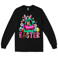Black Easter Long Sleeve Tee - CowhideDigitalArt