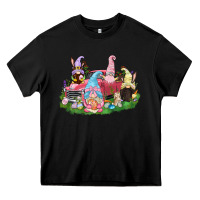 Black Easter gnomies truck  Easter Day Heavy Core Tee - CowGirlArtShop
