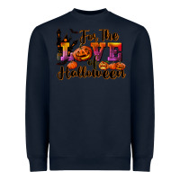 Navy For The Love Of Halloween Heavyweight Sweatshirt - RanaPortraitStore