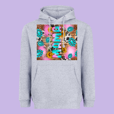 Western Mama Heavyweight Hoodie Designed By Ranaportraitstore