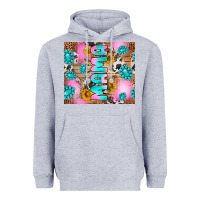 Heather Grey western mama Heavyweight Hoodie - RanaPortraitStore