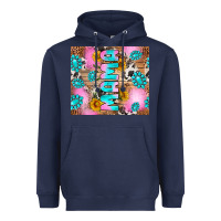 Navy western mama Heavyweight Hoodie - RanaPortraitStore