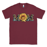 Burgundy sunflower mom mothers day Classic Tee - Artiststas
