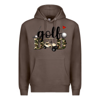 Coffee golf dad Premium Hoodie - Artiststas