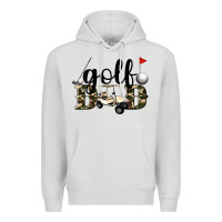 Dove Grey golf dad Premium Hoodie - Artiststas