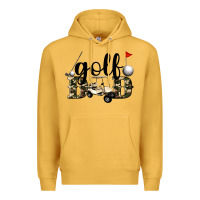 Mustard golf dad Premium Hoodie - Artiststas