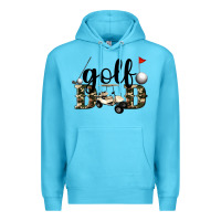 Ocean Blue golf dad Premium Hoodie - Artiststas