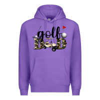 Purple golf dad Premium Hoodie - Artiststas