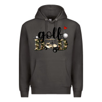 Smoke golf dad Premium Hoodie - Artiststas