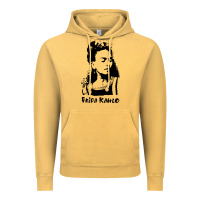 Vintage Mustard frida kahlo Vintage Hoodie - DesigneFamous