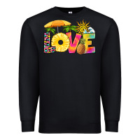 Black love pineapple Premium Sweatshirt - RanaPortraitStore