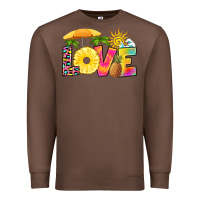 Chestnut love pineapple Premium Sweatshirt - RanaPortraitStore