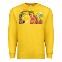 Lemon love pineapple Premium Sweatshirt - RanaPortraitStore