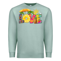 Seafoam love pineapple Premium Sweatshirt - RanaPortraitStore