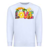 White love pineapple Premium Sweatshirt - RanaPortraitStore