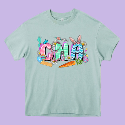 Easter Cna  Easter Day Heavy Core Tee Designed By Cowgirlartshop