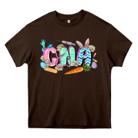 Chocolate Brown Easter CNA  Easter Day Heavy Core Tee - CowGirlArtShop