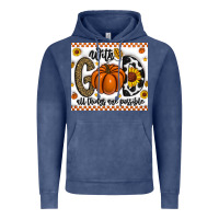 With God All Things Are Possible Vintage Hoodie | Teevron