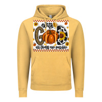 Vintage Mustard With God All Things Are Possible Vintage Hoodie - CowhideDigitalArt