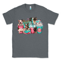 Charcoal Heather pig coffee cups Classic Tee - OliviaCreatesArt