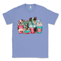 Colony Blue pig coffee cups Classic Tee - OliviaCreatesArt