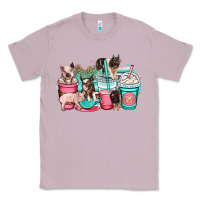 Lilac pig coffee cups Classic Tee - OliviaCreatesArt